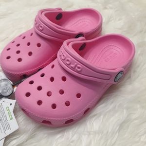 NWT Crocs Classic Pink Lemonade